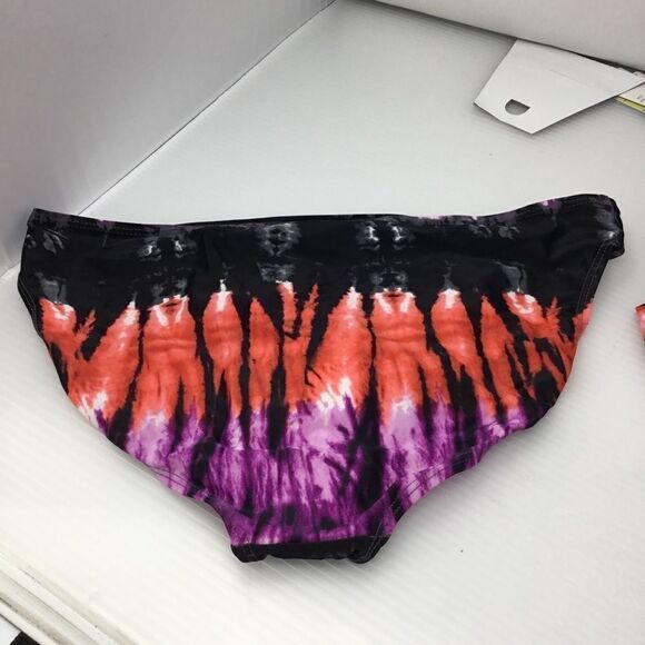 Island Escape Tie Dye Shaper Pant Bikini Bottoms C - Picture 6 of 8